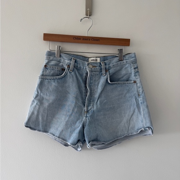 AGOLDE Dee Shorts in Muse 28 - Picture 4 of 7